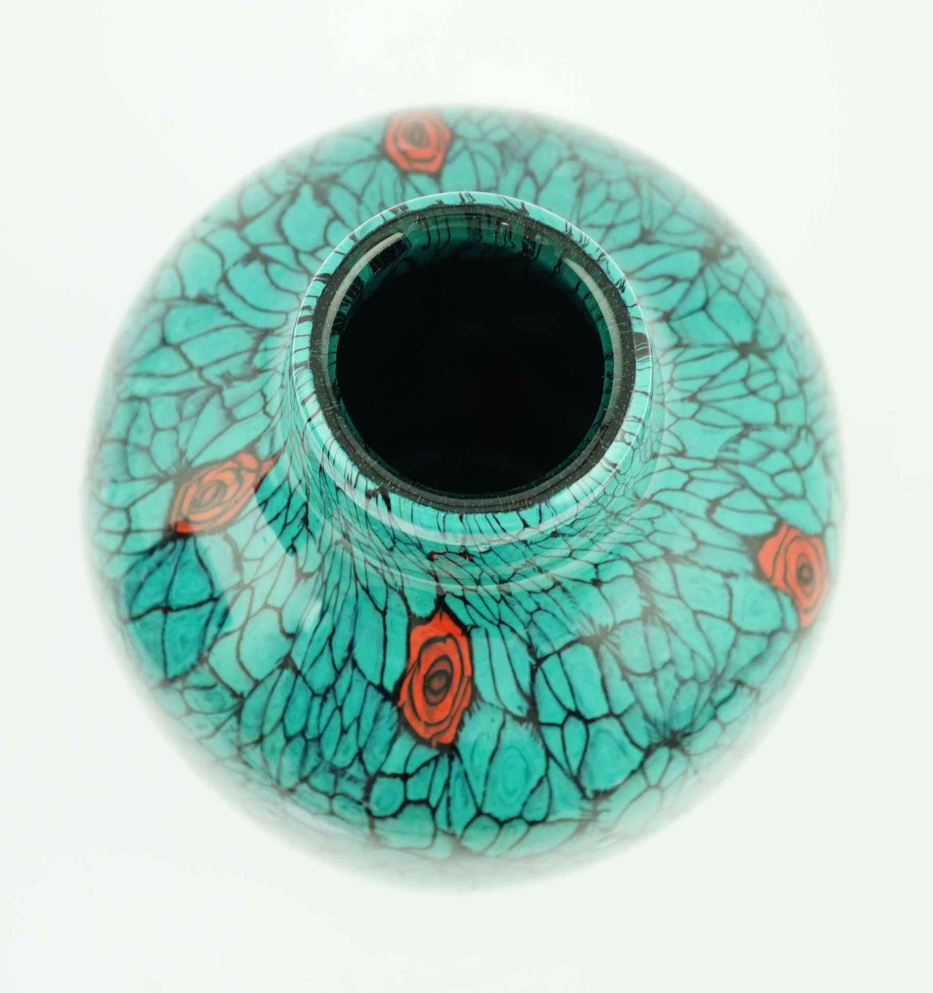 Vittorio Ferro (1932-2012), a Murano glass Murrine vase